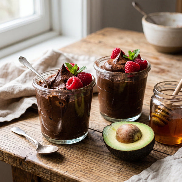 Schokoladenmousse mit Avocado